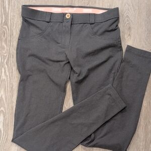 Freddy Gray Pants with Pink Accents